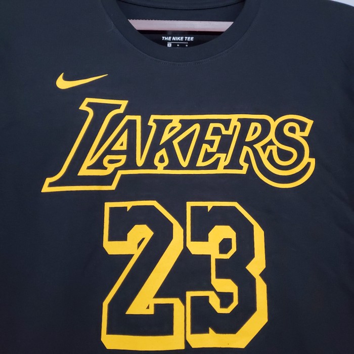 LeBron James Los Angeles Lakers Casual T-shirt Black