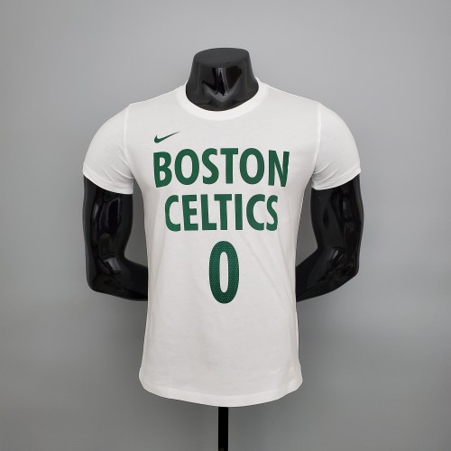 Jayson Tatum Boston Celtics Casual T-shirt White