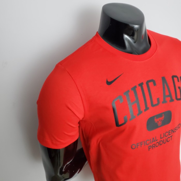 Chicago Bulls Casual T-shirt Red