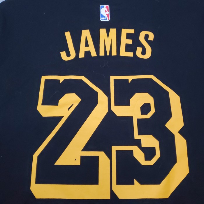 LeBron James Los Angeles Lakers Casual T-shirt Black