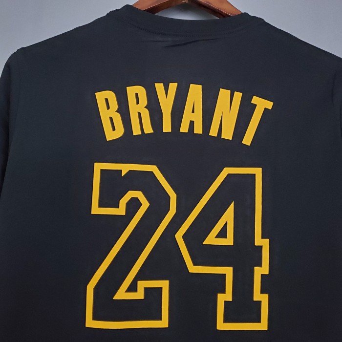 Kobe Bryant Los Angeles Lakers Casual T-shirt Black