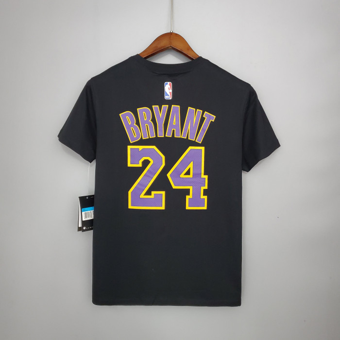 Kobe Bryant Los Angeles Lakers Casual T-shirt Black