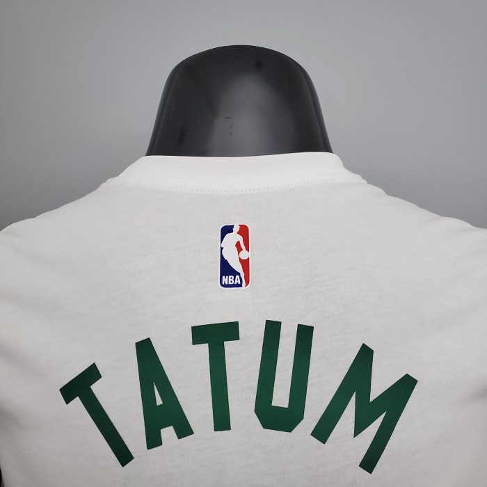 Jayson Tatum Boston Celtics Casual T-shirt White