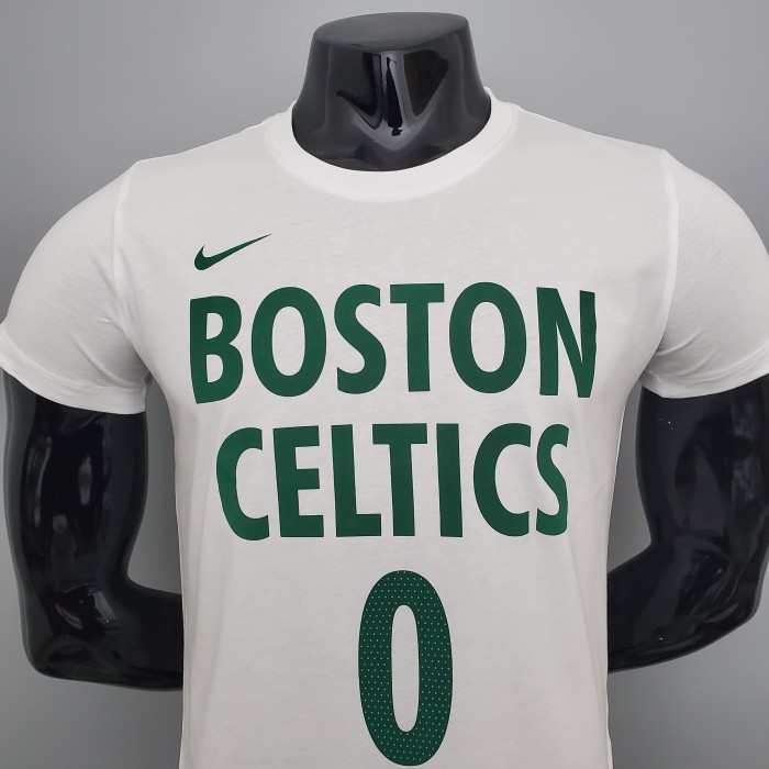 Jayson Tatum Boston Celtics Casual T-shirt White