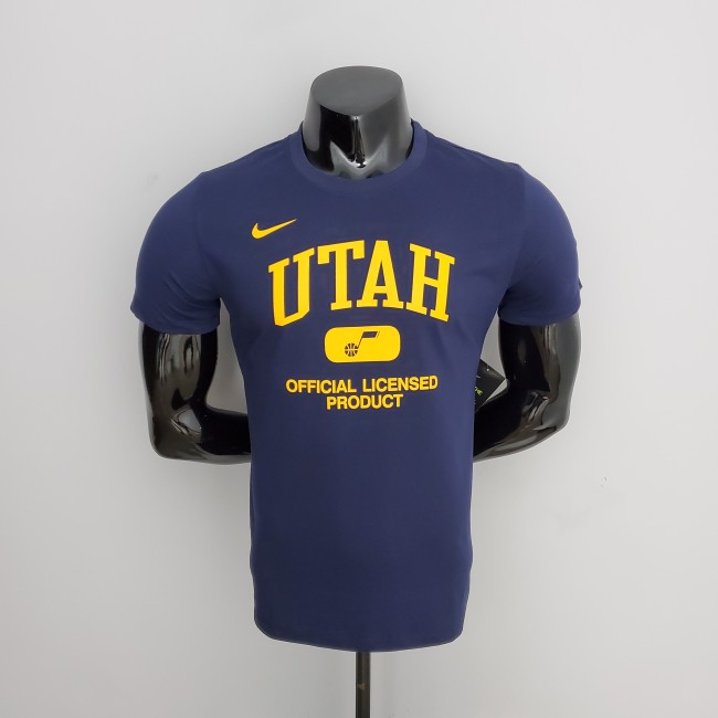 Utah Jazz Casual T-shirt Blue