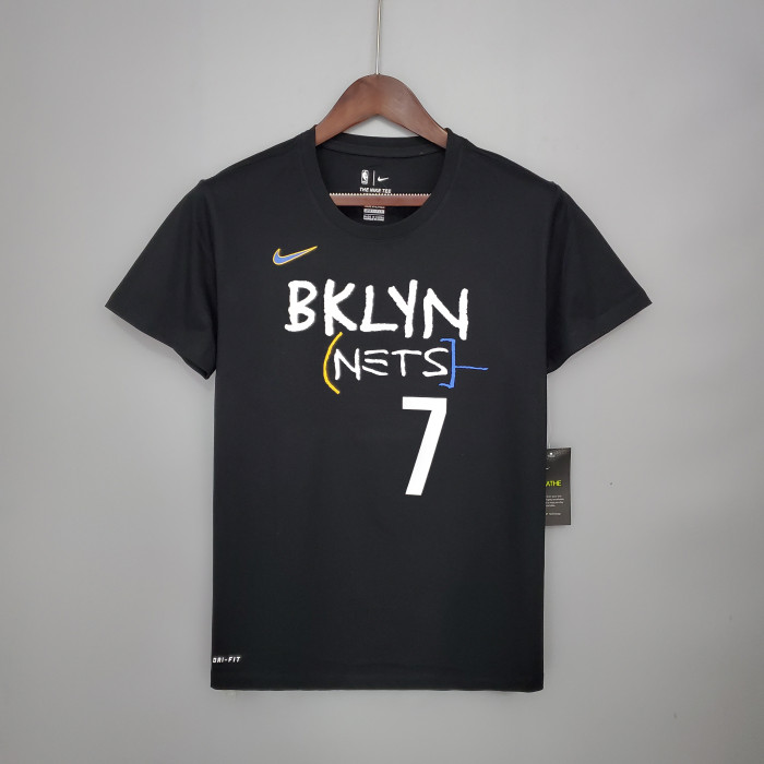 Kevin Durant Brooklyn Nets Casual T-shirt City Edition