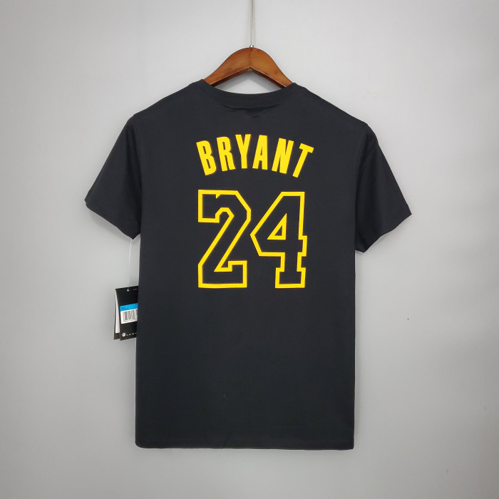 Kobe Bryant Los Angeles Lakers Casual T-shirt Black