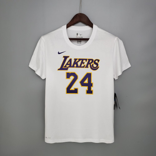 Kobe Bryant Los Angeles Lakers Casual T-shirt White