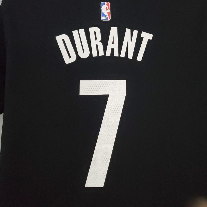 Kevin Durant Brooklyn Nets Casual T-shirt Black