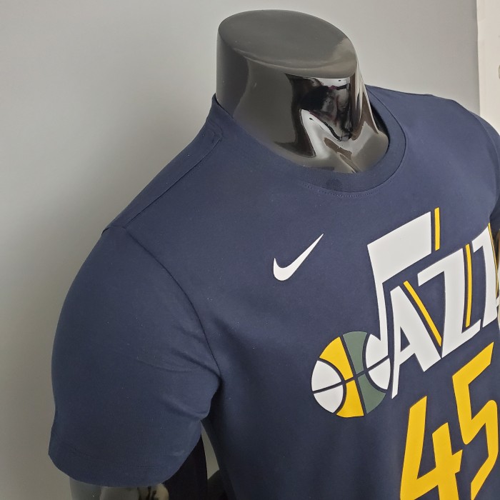 Donovan Mitchell Utah Jazz Casual T-shirt Blue