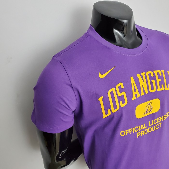 Los Angeles Lakers Casual T-shirt Purple