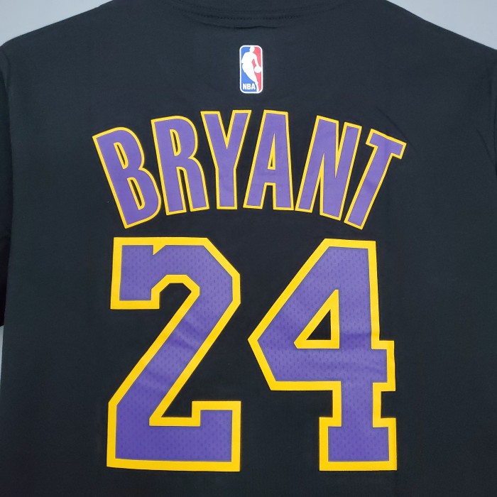 Kobe Bryant Los Angeles Lakers Casual T-shirt Black