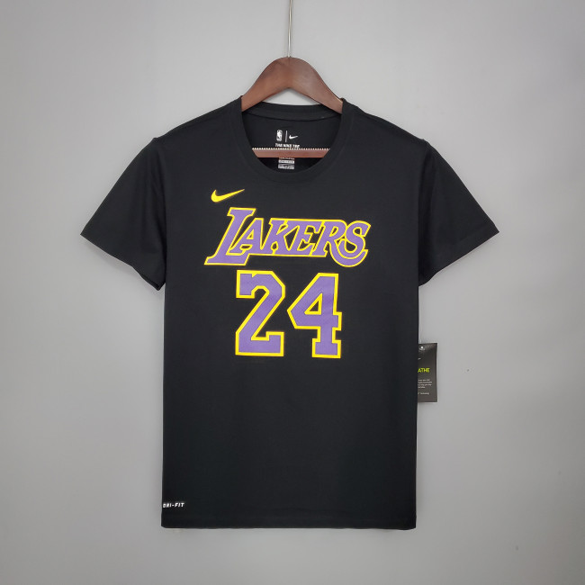 Kobe Bryant Los Angeles Lakers Casual T-shirt Black