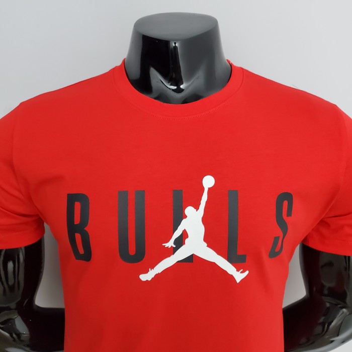 Chicago Bulls Casual T-shirt Red