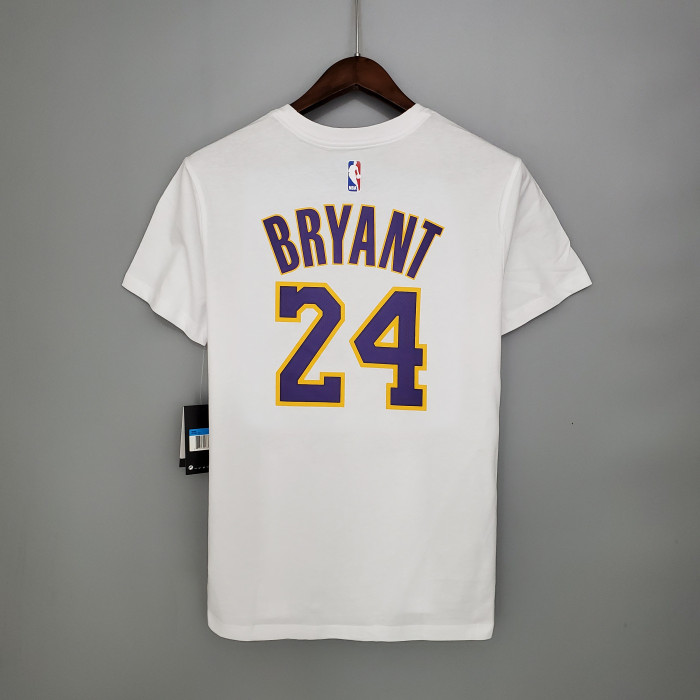 Kobe Bryant Los Angeles Lakers Casual T-shirt White