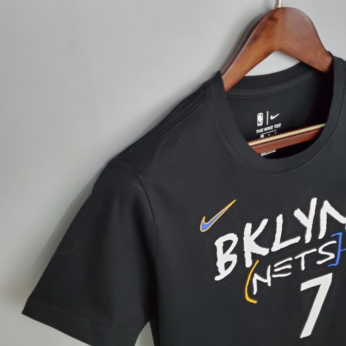 Kevin Durant Brooklyn Nets Casual T-shirt City Edition