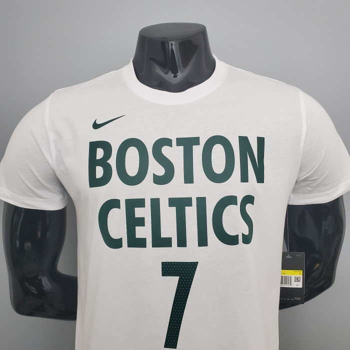 Jaylen Brown Boston Celtics Casual T-shirt White