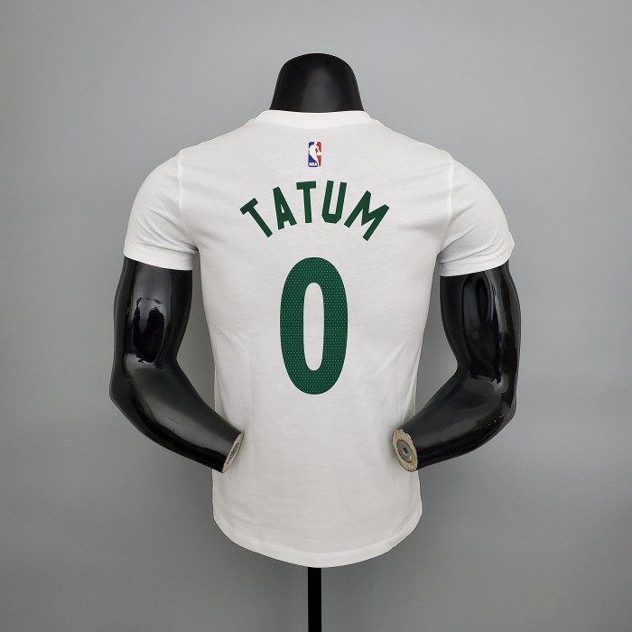 Jayson Tatum Boston Celtics Casual T-shirt White