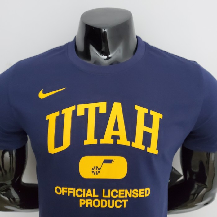 Utah Jazz Casual T-shirt Blue