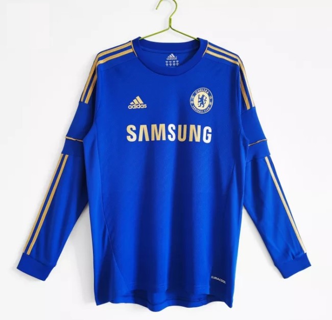 Chelsea Home Long Sleeve Retro Jersey 2012/13