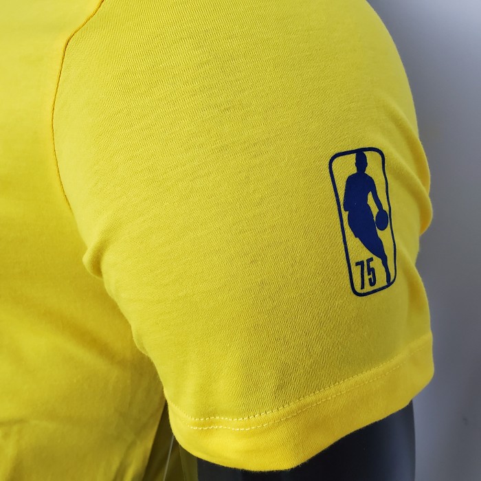 NBA Yellow Casual T-shirt