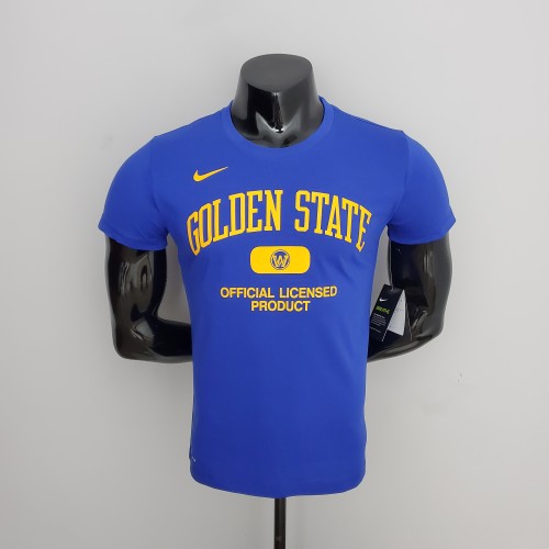 Golden State Warriors Casual T-shirt Blue