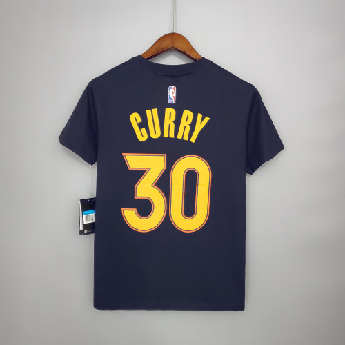 Stephen Curry Golden State Warriors Casual T-shirt Royal Blue