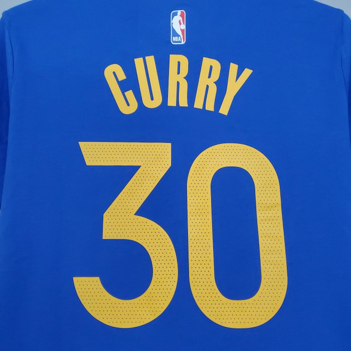 Stephen Curry Golden State Warriors Casual T-shirt Blue