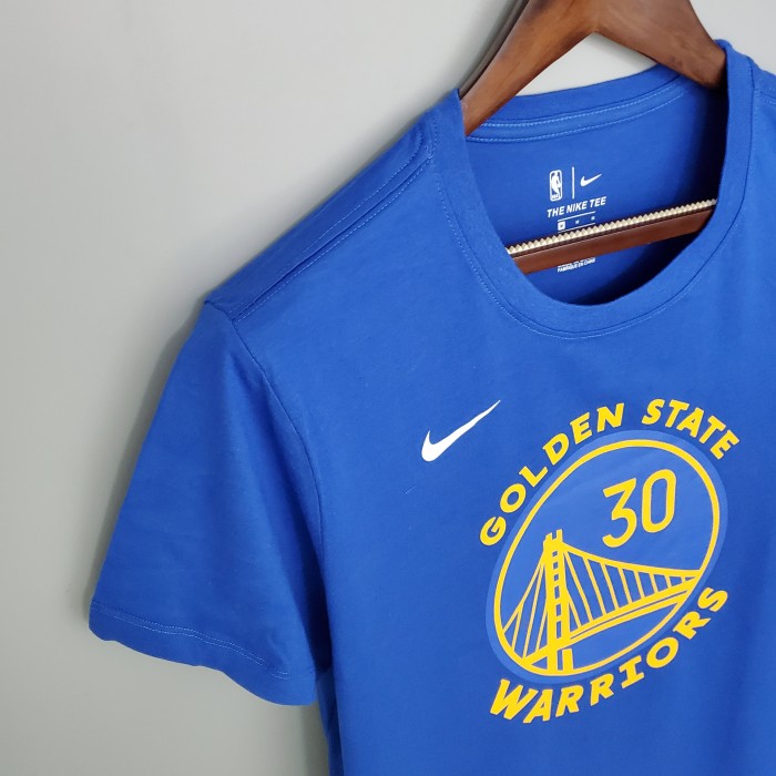 Stephen Curry Golden State Warriors Casual T-shirt Blue