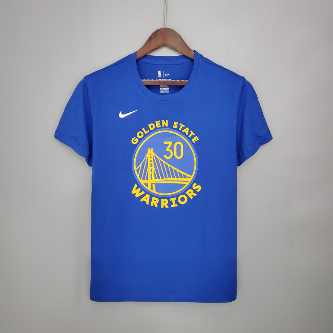 Stephen Curry Golden State Warriors Casual T-shirt Blue