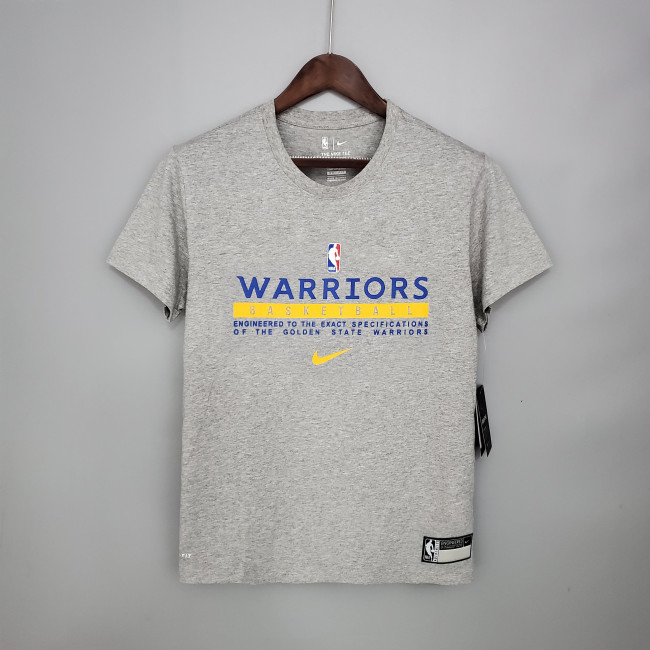 Golden State Warriors Casual T-shirt Gray