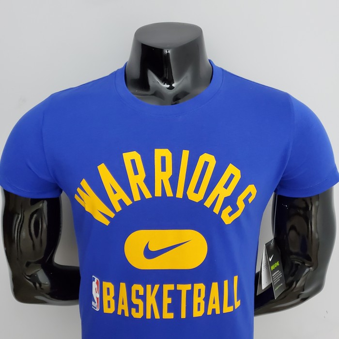 Golden State Warriors Casual T-shirt Blue