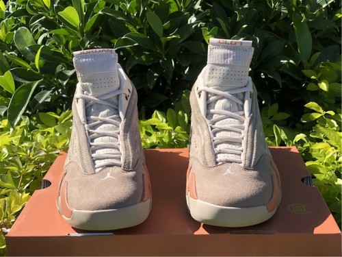 CLOT x Air Jordan 14 Low Terra Blush DC9857-200