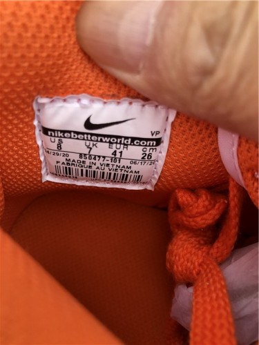 Nike Dunk Hi Orange White