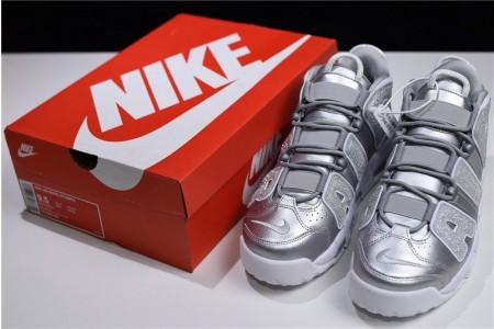 Nike Air More Uptempo Metallic Silver