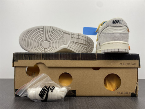 off-white x dunk low 'lot 34 of 50'