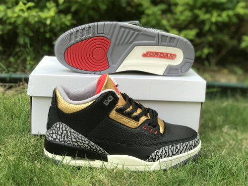 Air Jordan 3 Retro 'Black Gold'