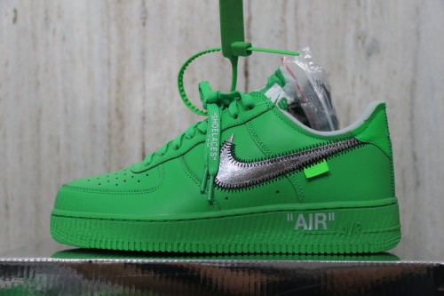 Off-White x Air Force 1 Low 'Light Green Spark'