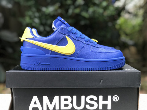 AMBUSH X Nike Air Force 1 Low Blue Yellow