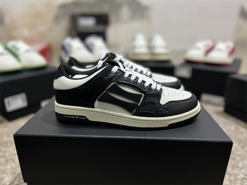 Amiri Skel Top Low 'Black White'