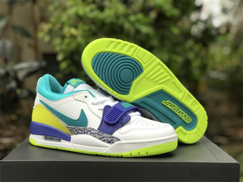 Just Don x Jordan Legacy 312 Low 'Neon Aquamarine'