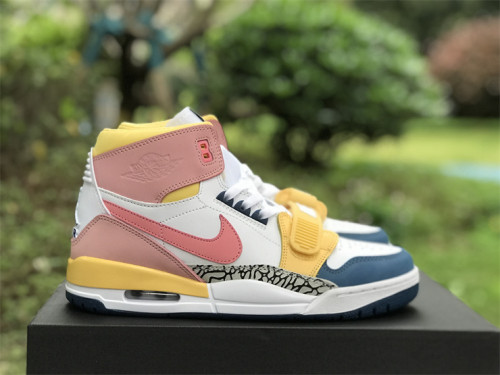 Jordan Legacy 312 'White Coral French Blue'