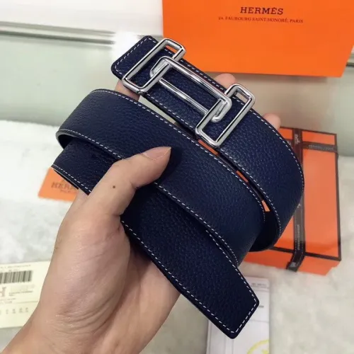 Super Perfect Quality Hermes Belts(100% Genuine Leather,Reversible Steel Buckle)-456