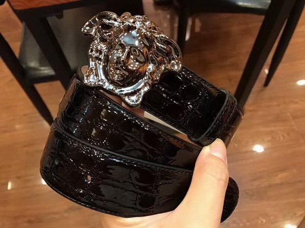 Super Perfect Quality Versace Belts(100% Genuine Leather,Steel Buckle)-770