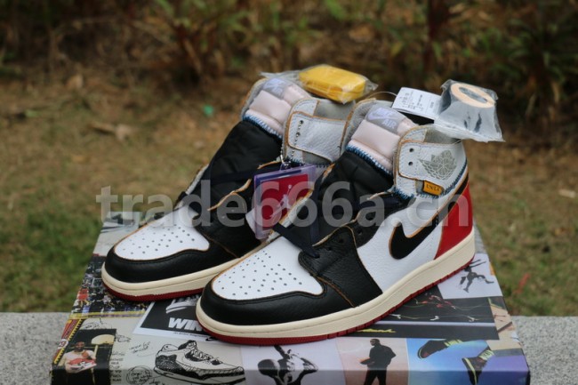 Authentic Union x Air Jordan 1 Retro High OG NRG White Red