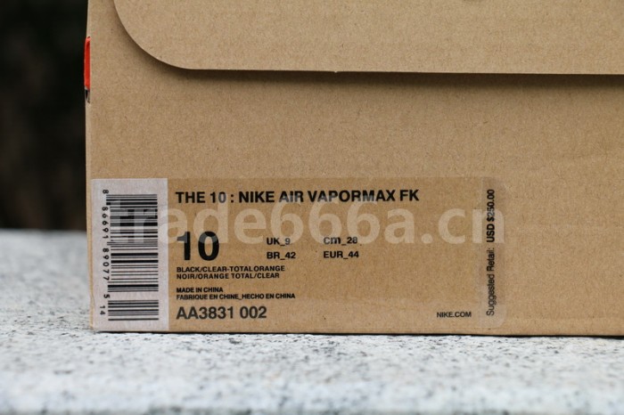 Authentic 2018 OFF-WHITE x Nike Air VaporMax 2.0