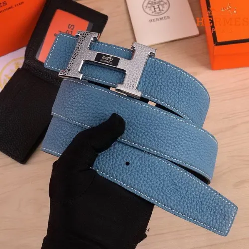 Super Perfect Quality Hermes Belts(100% Genuine Leather,Reversible Steel Buckle)-433