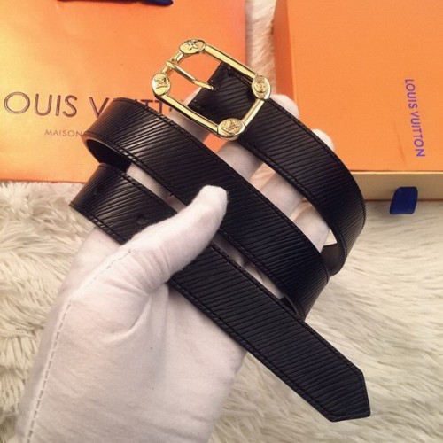 Super Perfect Quality LV Belts(100% Genuine Leather Steel Buckle)-4362