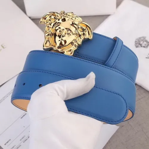 Super Perfect Quality Versace Belts(100% Genuine Leather,Steel Buckle)-126