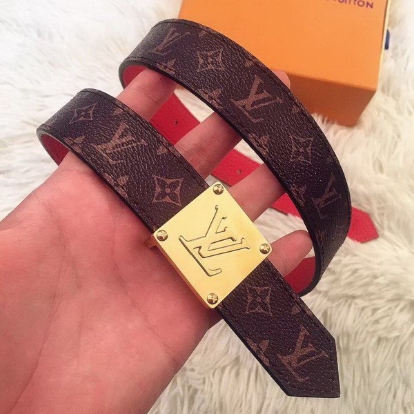 Super Perfect Quality LV women Belts(100% Genuine Leather,Steel Buckle)-144